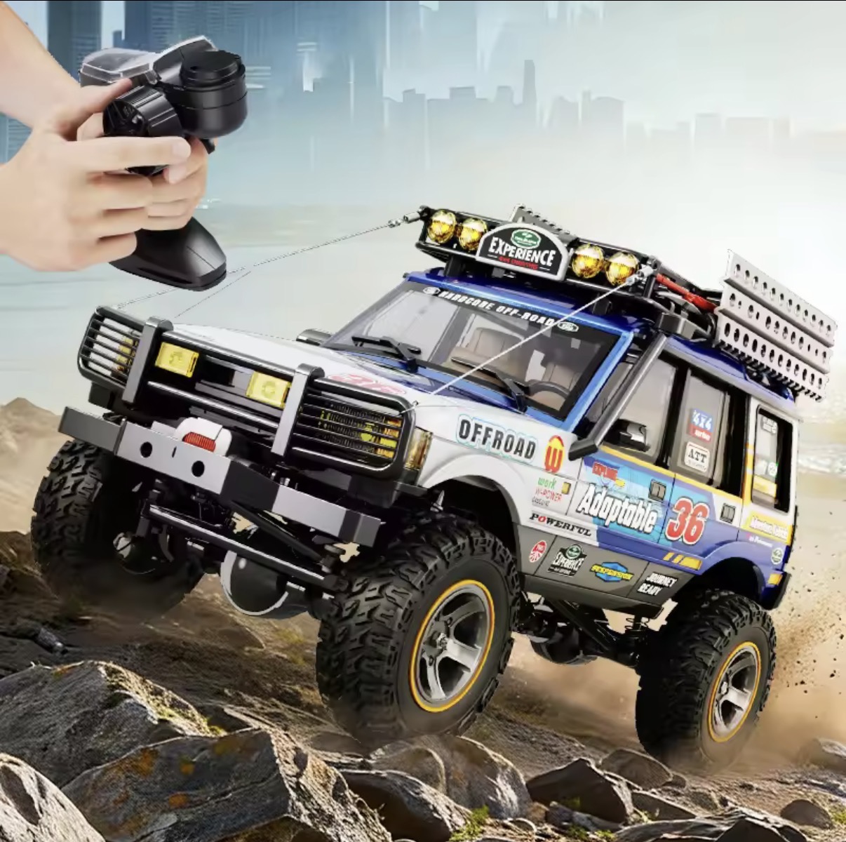 JXC LR1801 1/18 4WD RC Rock Crawler | Dual Speed Off-Road RC Car